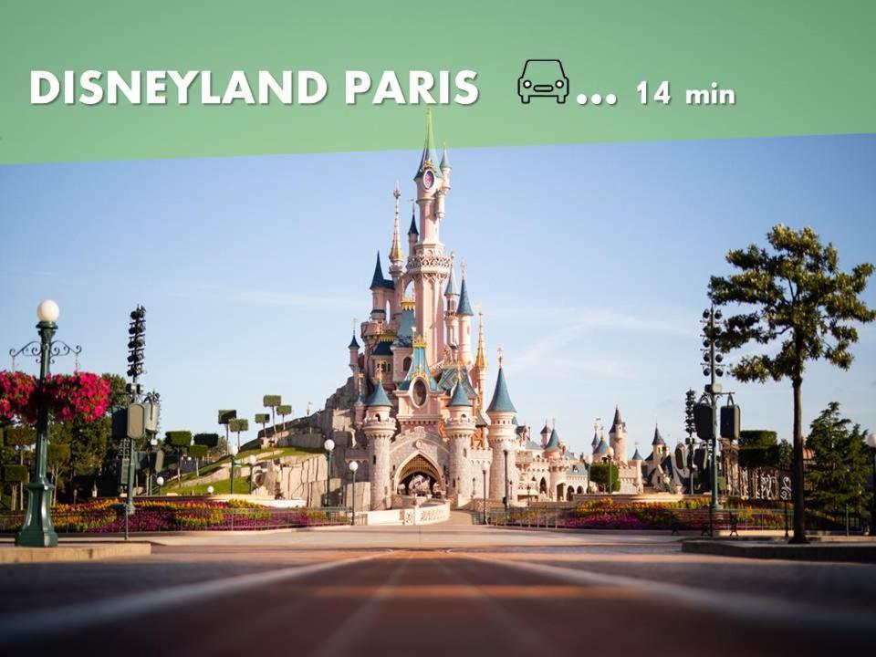 Appartement De Charme Disneyland Paris - Nidouest Chanteloup En Brie Ngoại thất bức ảnh